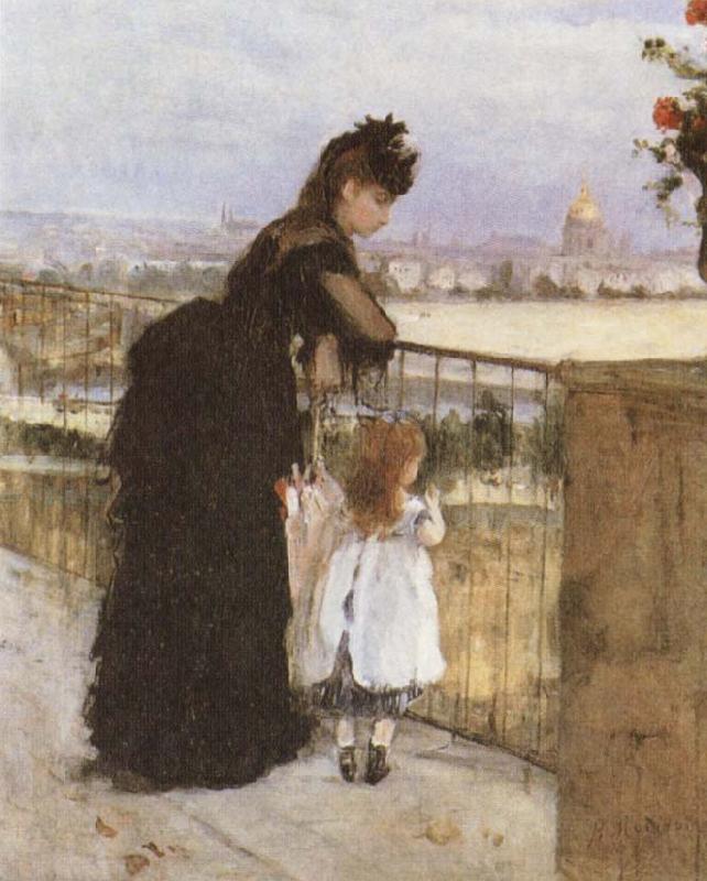 Berthe Morisot On the Balcony